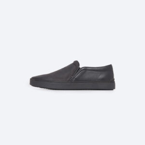 Leather Slip On Sneakers