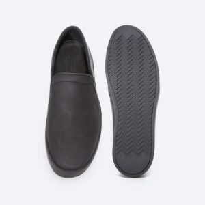 Leather Slip On Sneakers